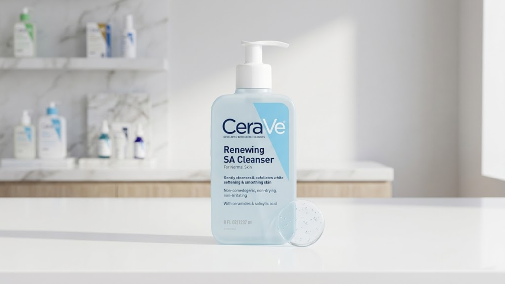 غسول CeraVe Renewing SA Cleanser