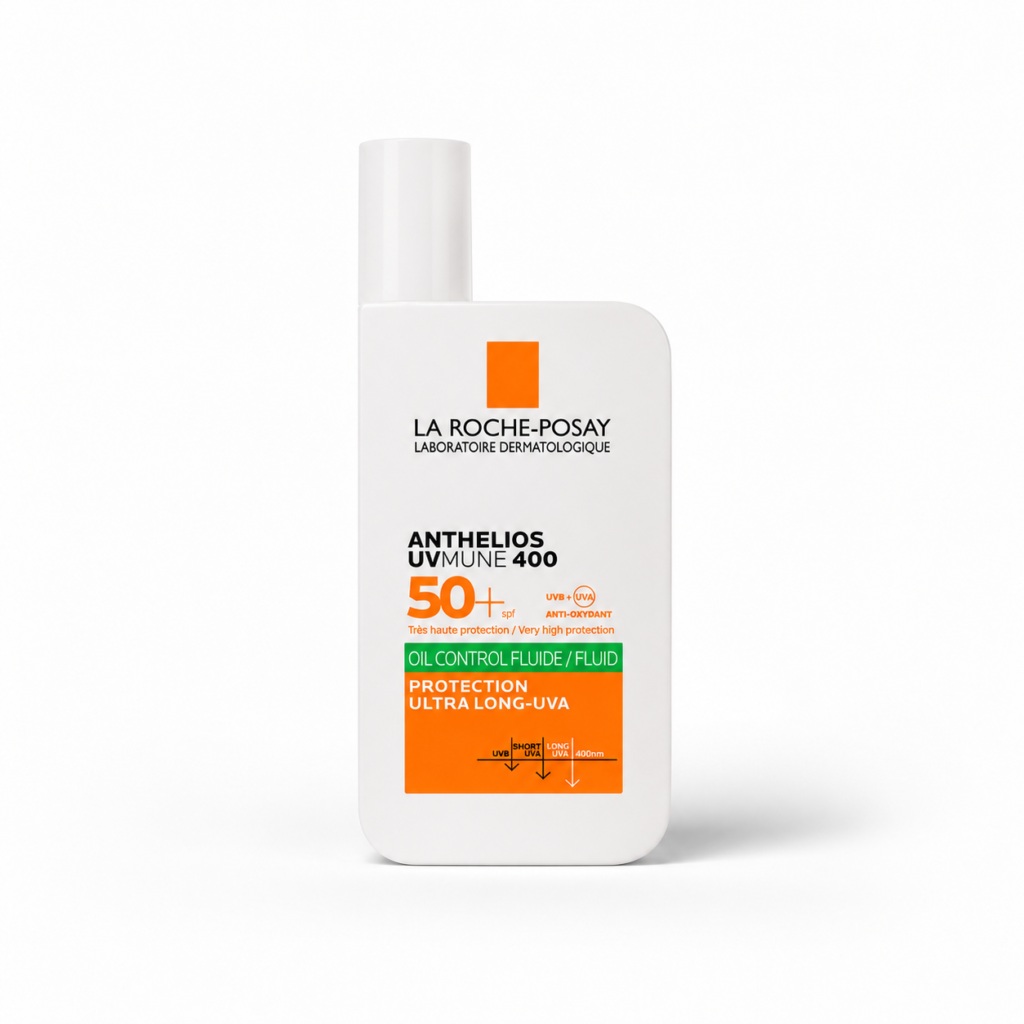 صن بلوك للبشرة الدهنية فلويدAnthelios XL SPF 50+ Shaka Fluid