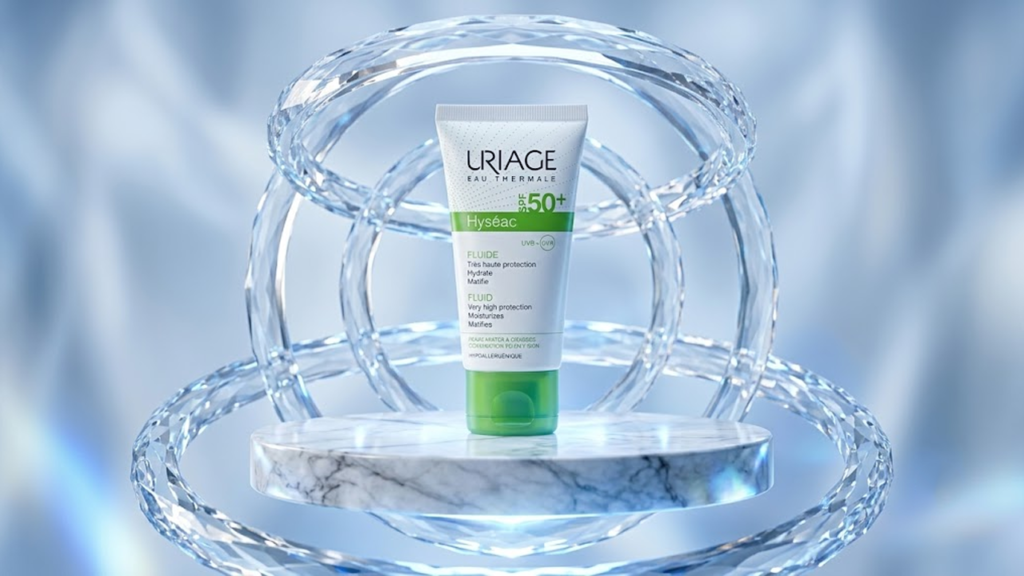 صن بلوك يورياج للبشرة الدهنية والمختلطة Uriage Hyséac Fluid SPF 50+